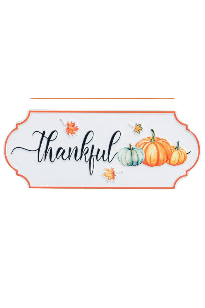 Thankful Harvest Sign