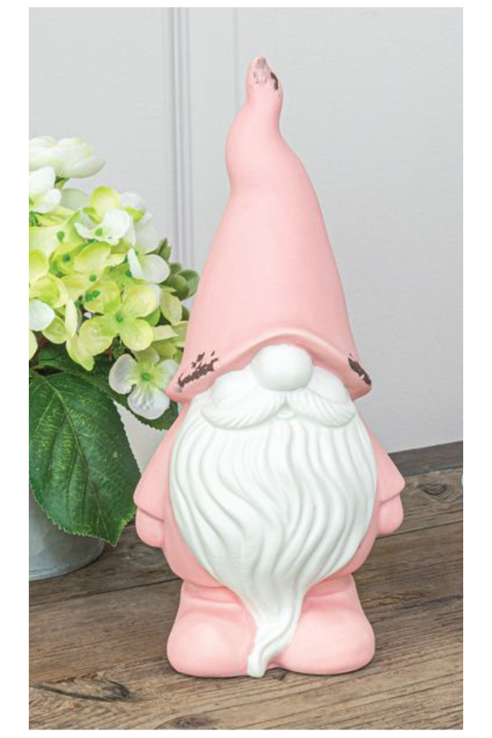 Ceramic Spring Gnome