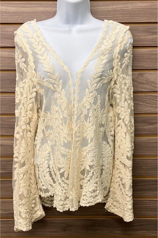 Lace cover up