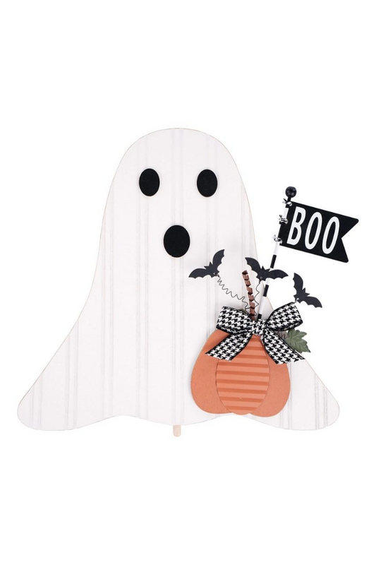 Boo Flag Ghost Topper