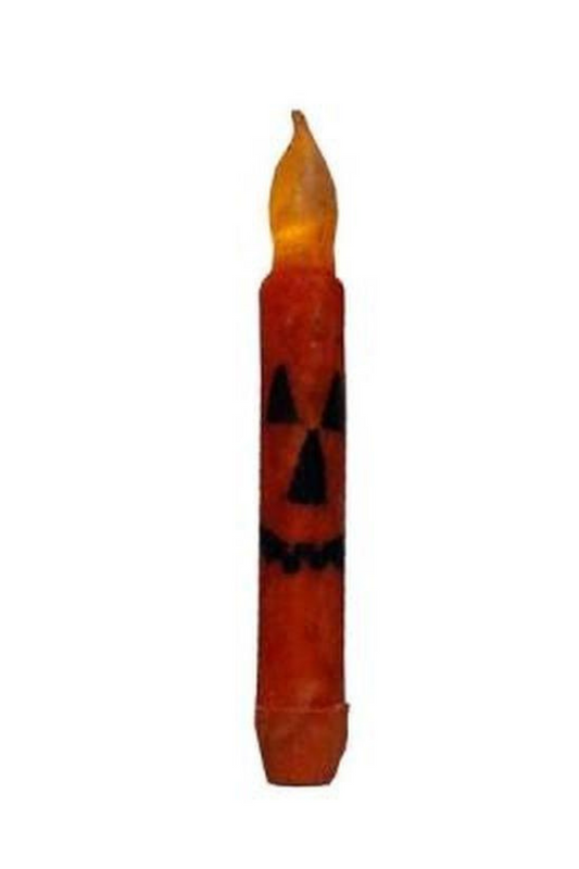 Jack O Lantern Taper W/Timer