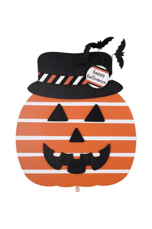 Happy Halloween Pumpkin Topper