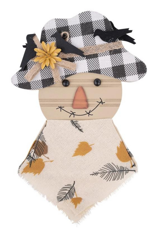 Scarecrow with Black Birds Topper