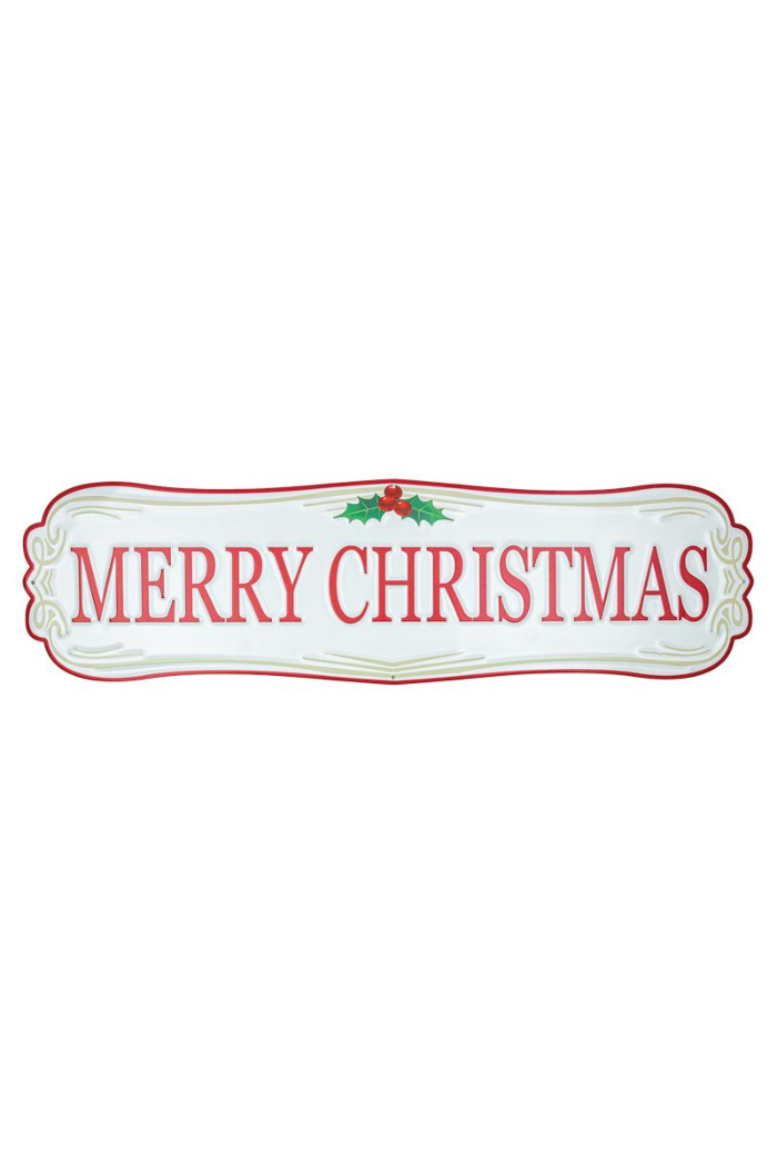 Vintage Merry Christmas Sign