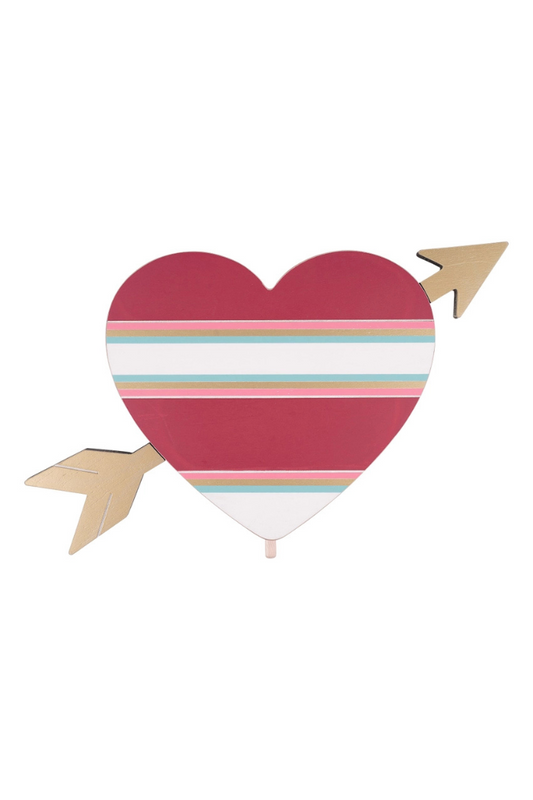 Heart with Arrow Topper