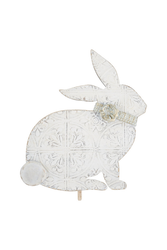 White Bunny Topper