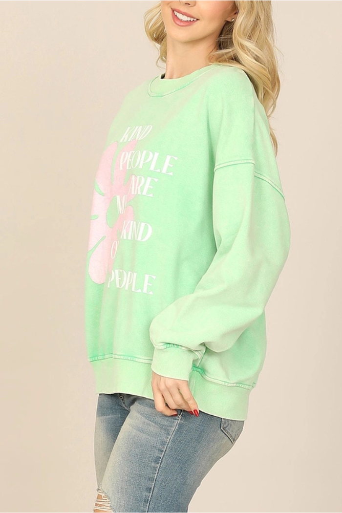 Graphic Print Sweatshirt