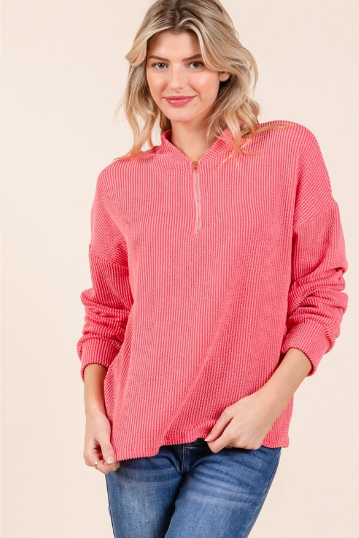 Comfy Rib Sweatshirt