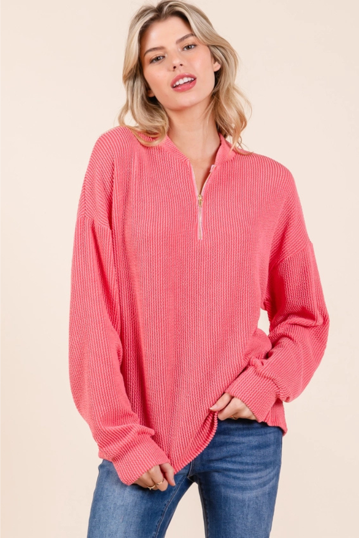 Comfy Rib Sweatshirt