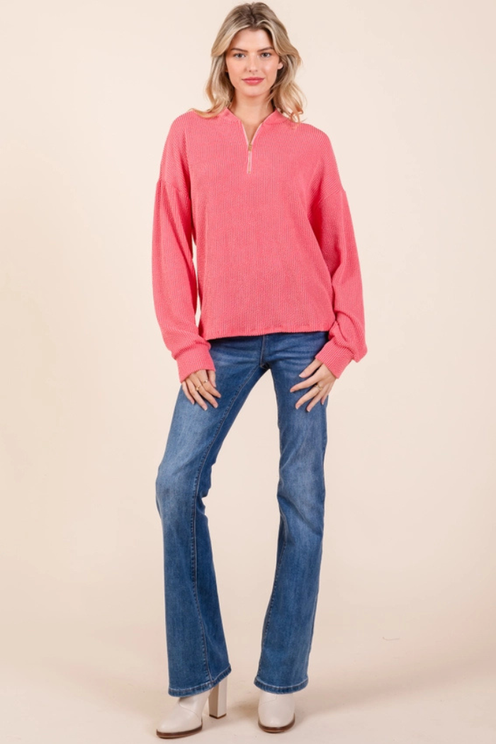 Comfy Rib Sweatshirt