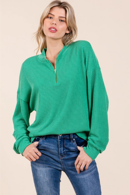 Comfy Rib Sweatshirt