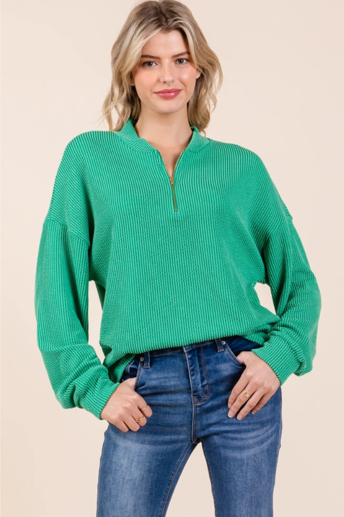 Comfy Rib Sweatshirt