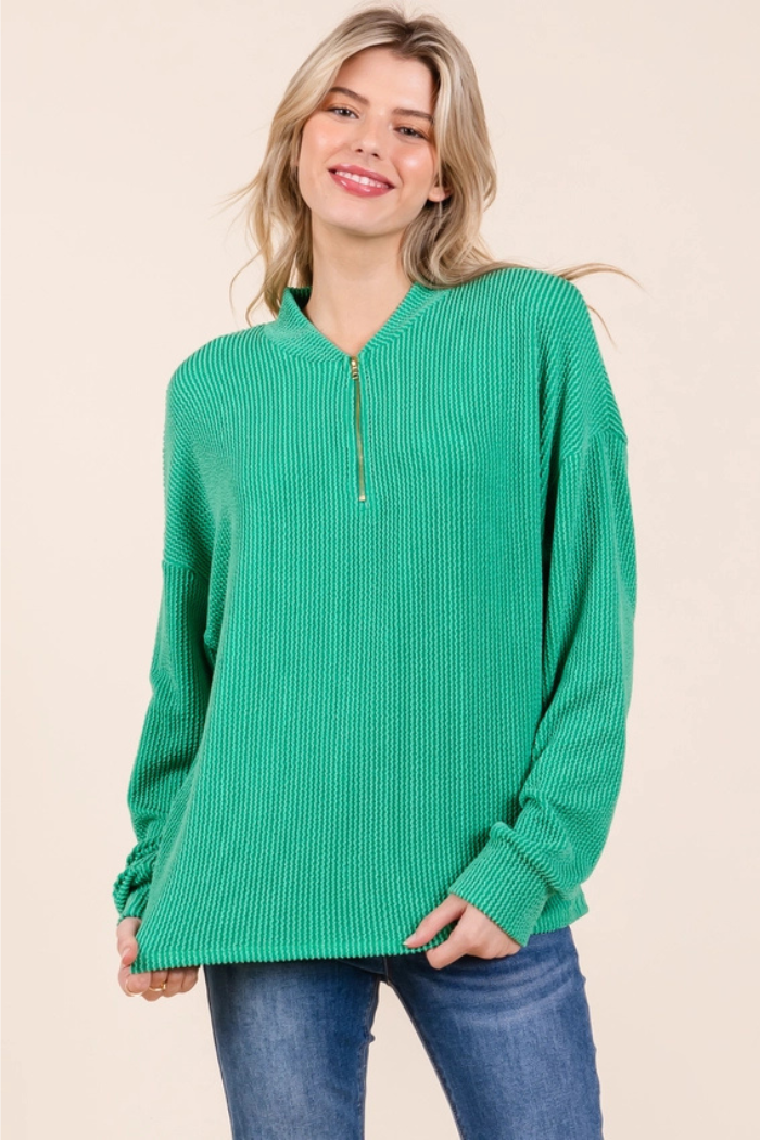 Comfy Rib Sweatshirt