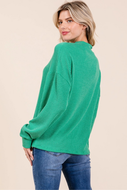 Comfy Rib Sweatshirt