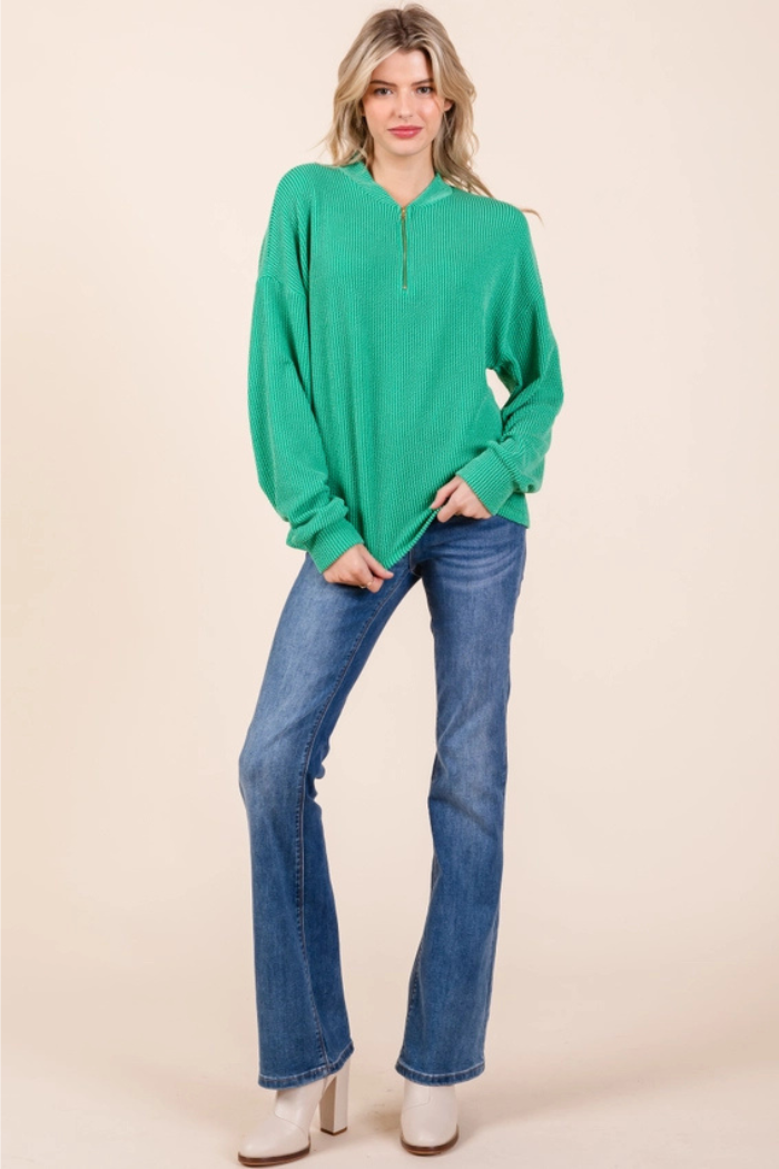 Comfy Rib Sweatshirt