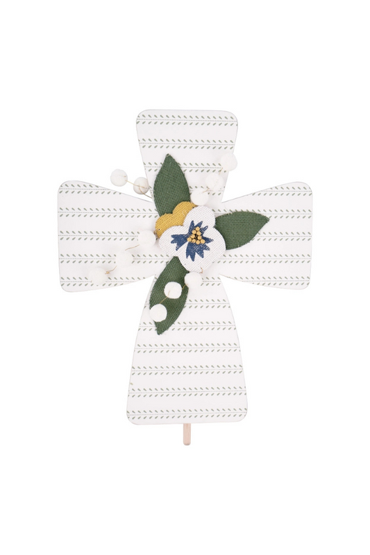 Floral Cross Topper