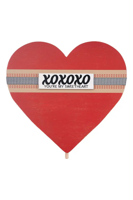 Xoxo Heart Topper - Valentine's