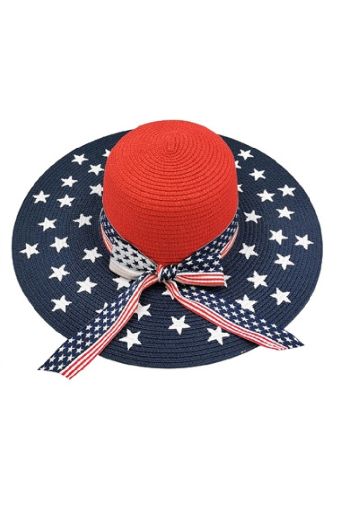 USA Print Ladies Summer Hats