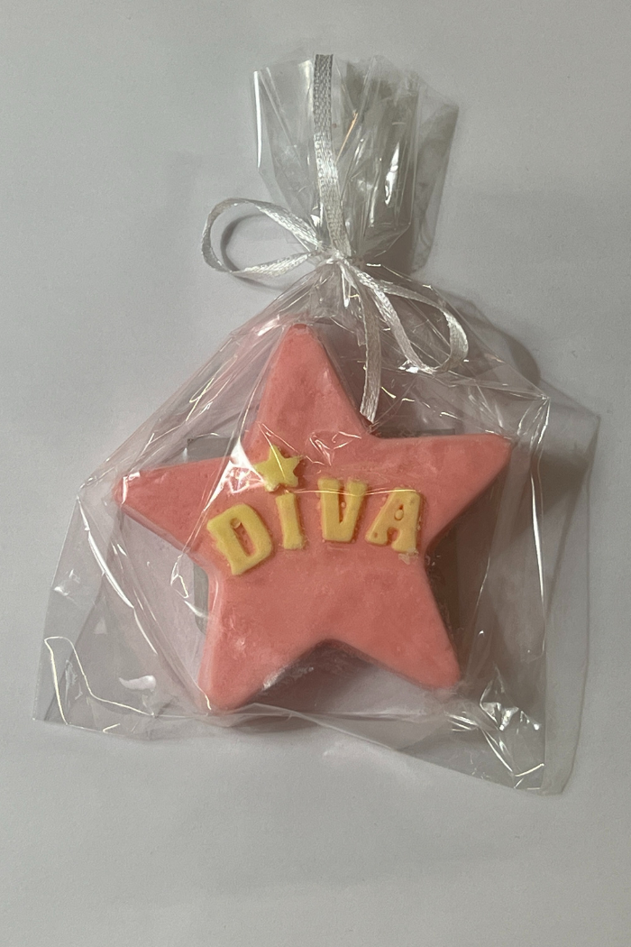3D Diva Star Bar Soap