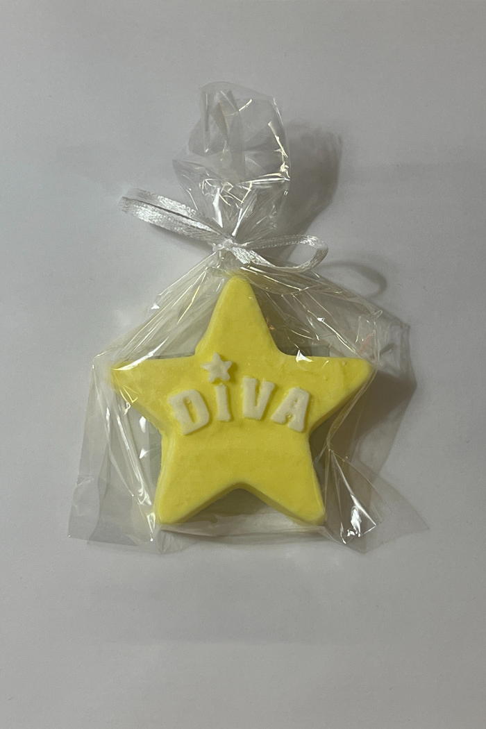 3D Diva Star Bar Soap