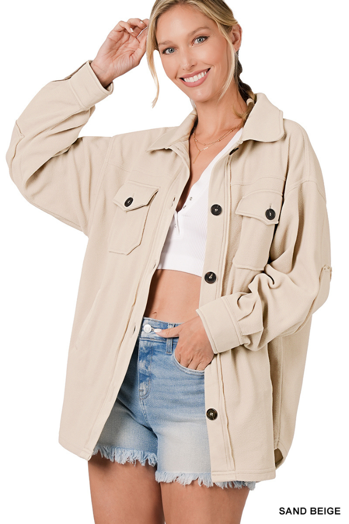 Cozy Oversized Fleece Jacket