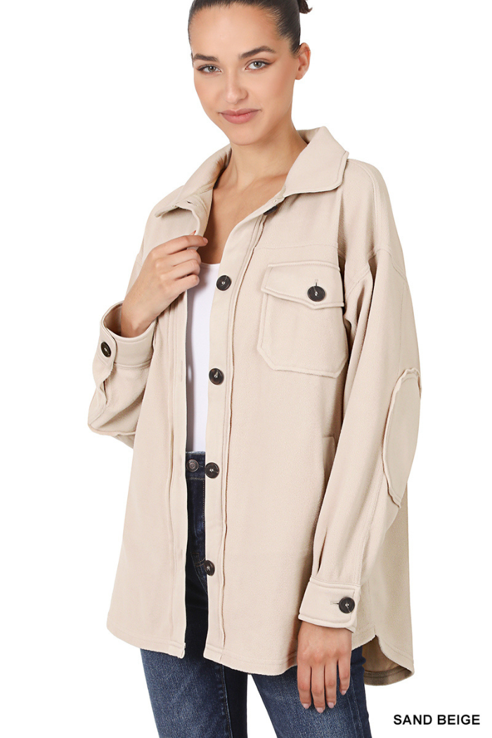 Cozy Oversized Fleece Jacket