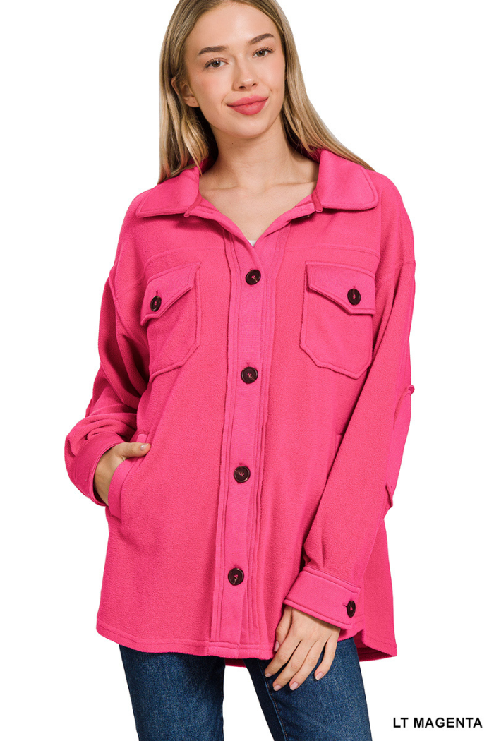 Cozy Oversized Fleece Jacket