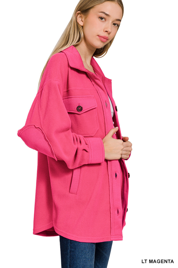 Cozy Oversized Fleece Jacket