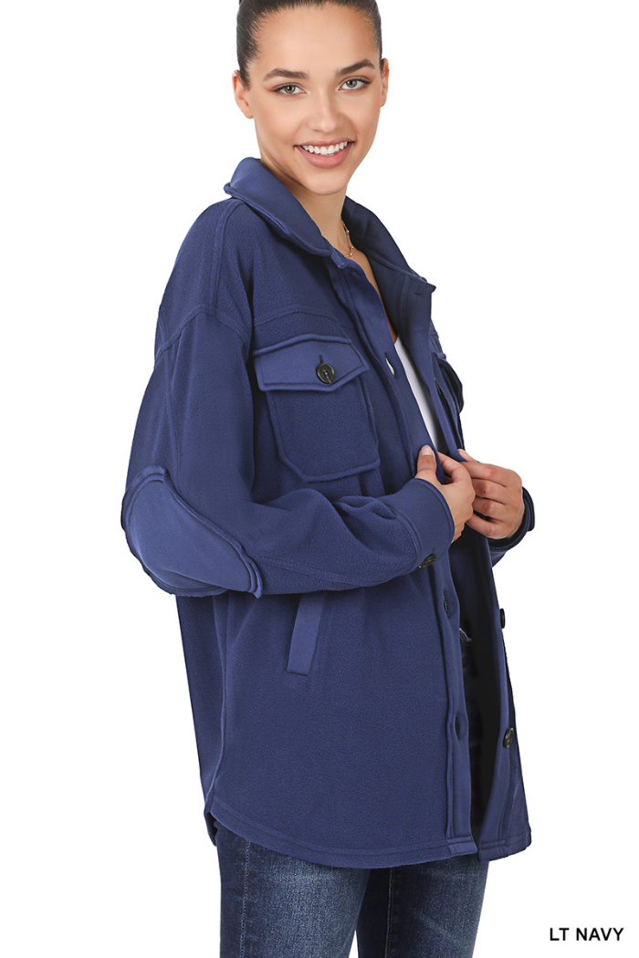 Cozy Oversized Fleece Jacket