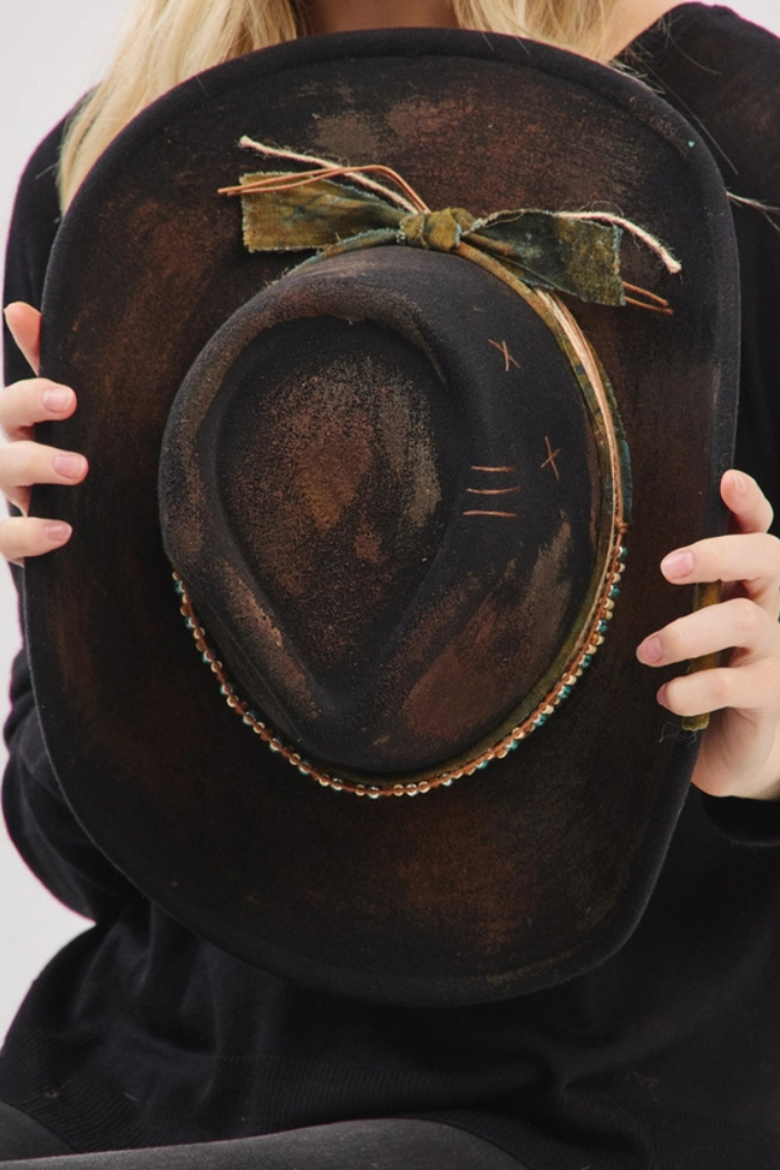 Western Rustic Fedora Hat