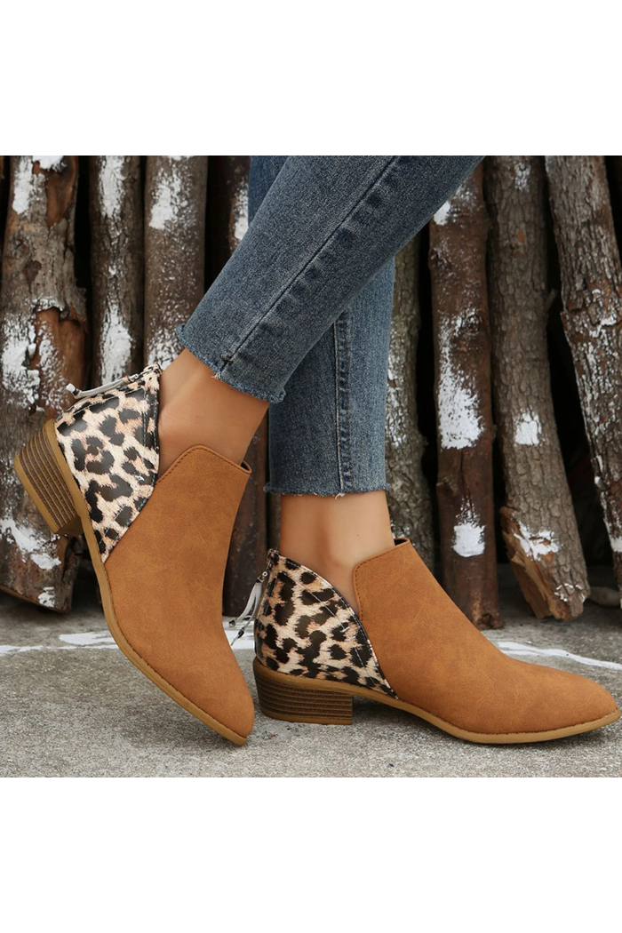 Leopard Detail Boot