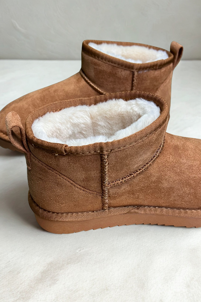 Winter Sherpa Fleece Booties
