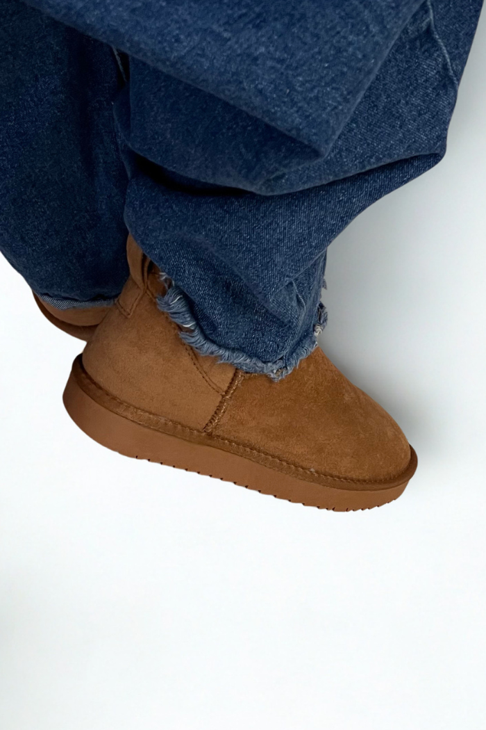 Winter Sherpa Fleece Booties