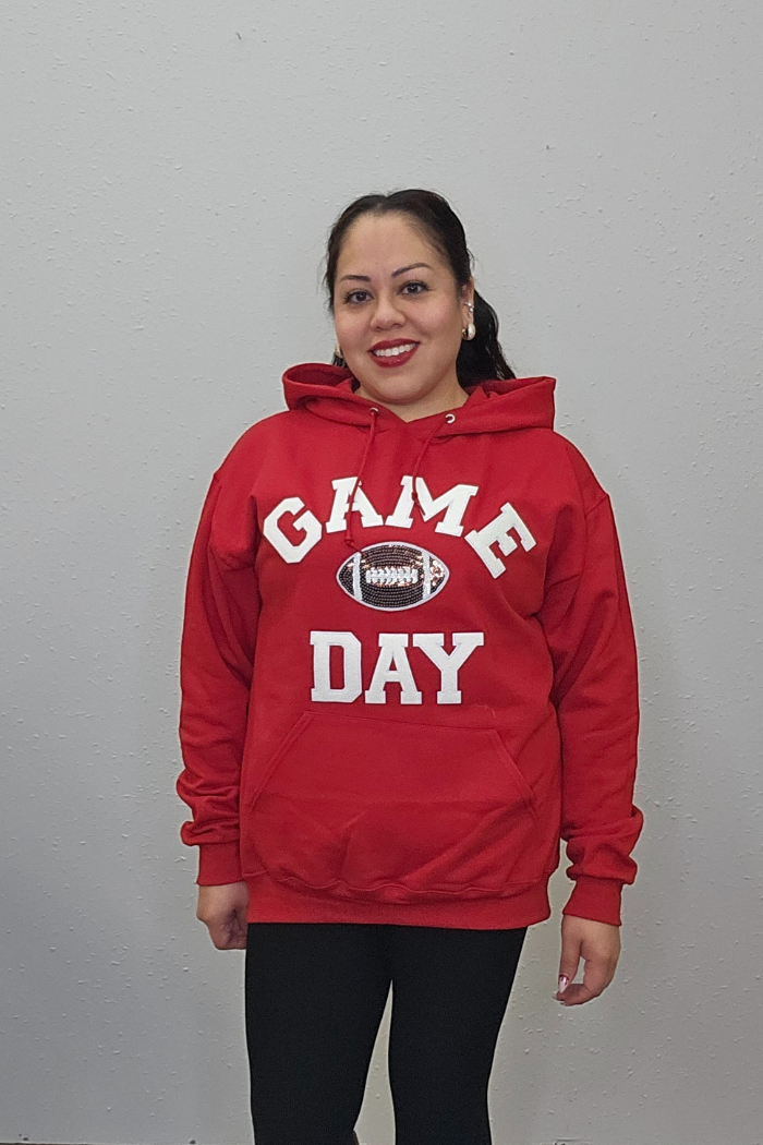 Game Day Sparkle Hoodie
