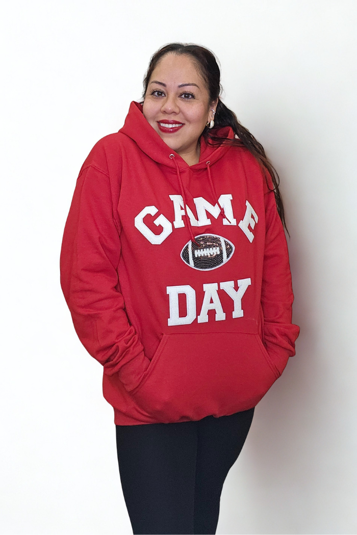 Plus Game Day Sparkle Hoodie