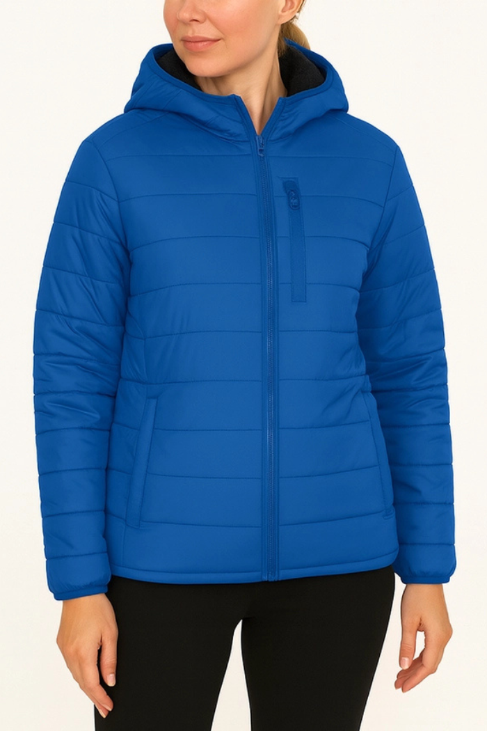 Sherpa Lined Puffer Jacket
