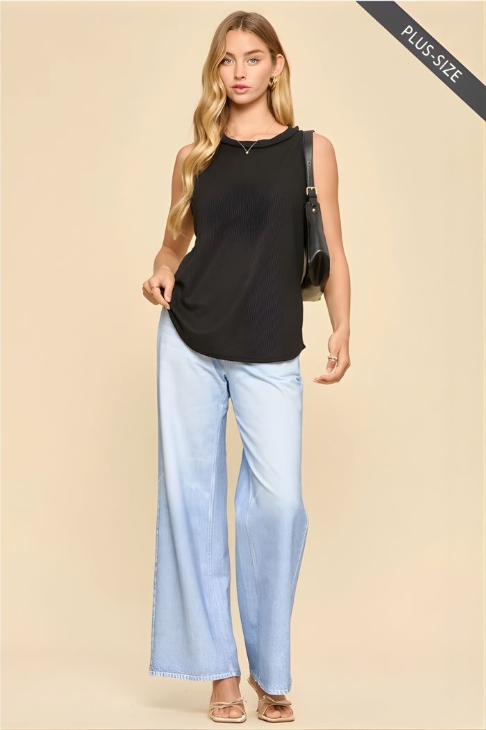 Plus Basic Knit Tank