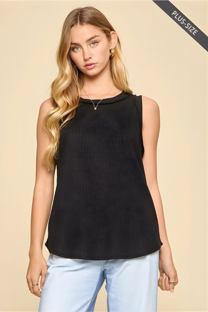 Plus Basic Knit Tank