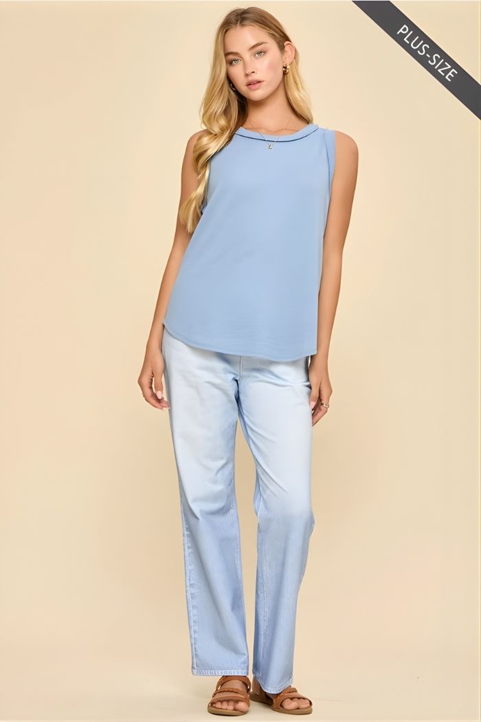 Plus Basic Knit Tank