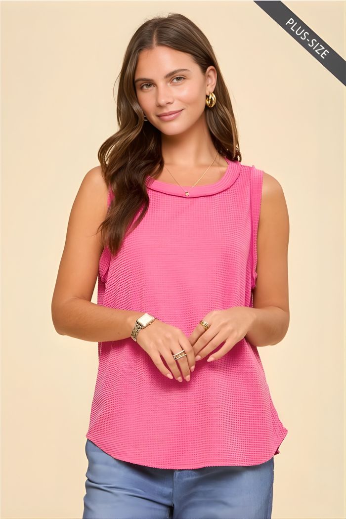 Plus Basic Knit Tank