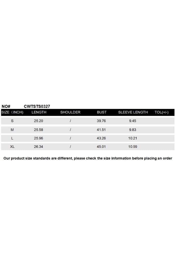 Size chart for Open Front Black Blouse, with measurements in inches for S, M, L, XL. Details include length, bust, sleeve length, and shoulder for this relaxed fit blouse.