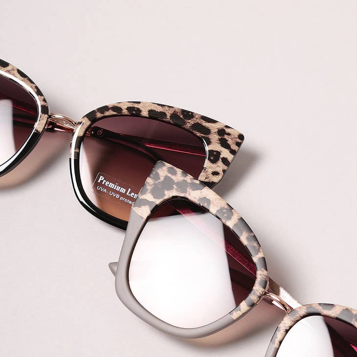 Leopard Print CatEye Sunglasses - Deja Vu Boutique and Home llc 