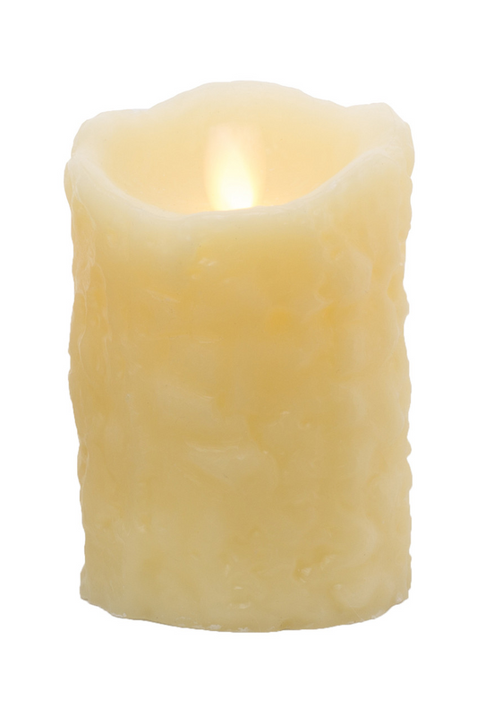Battery Operated LED Flicker Flameless Pillar Candle