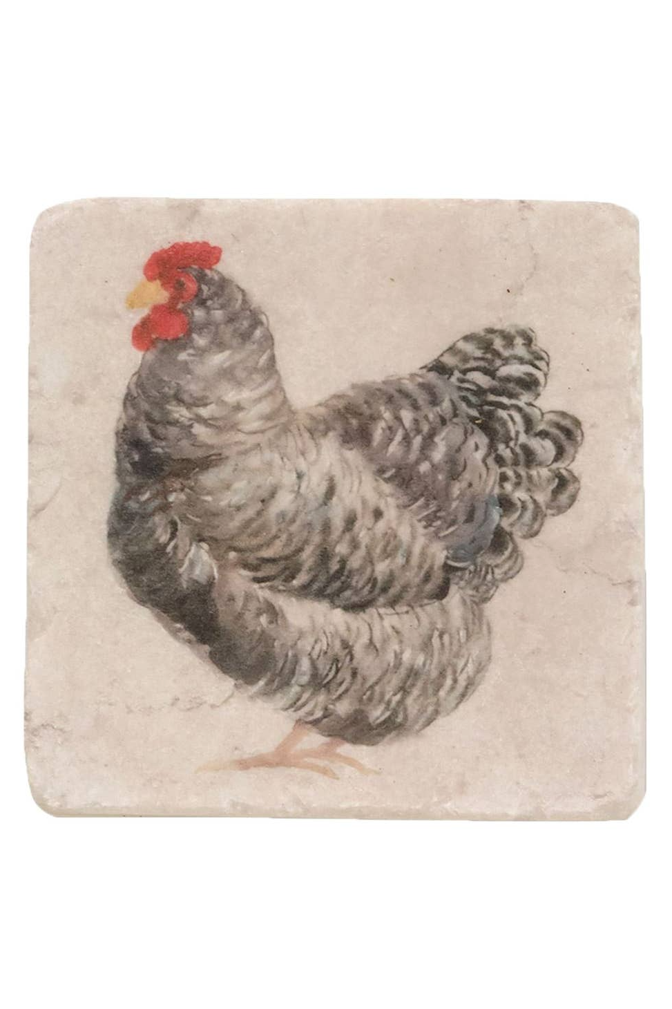 4/Set Rooster Resin Coasters