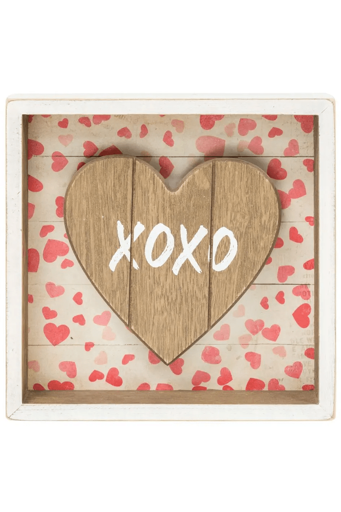 Be Mine Shadow Box Sign
