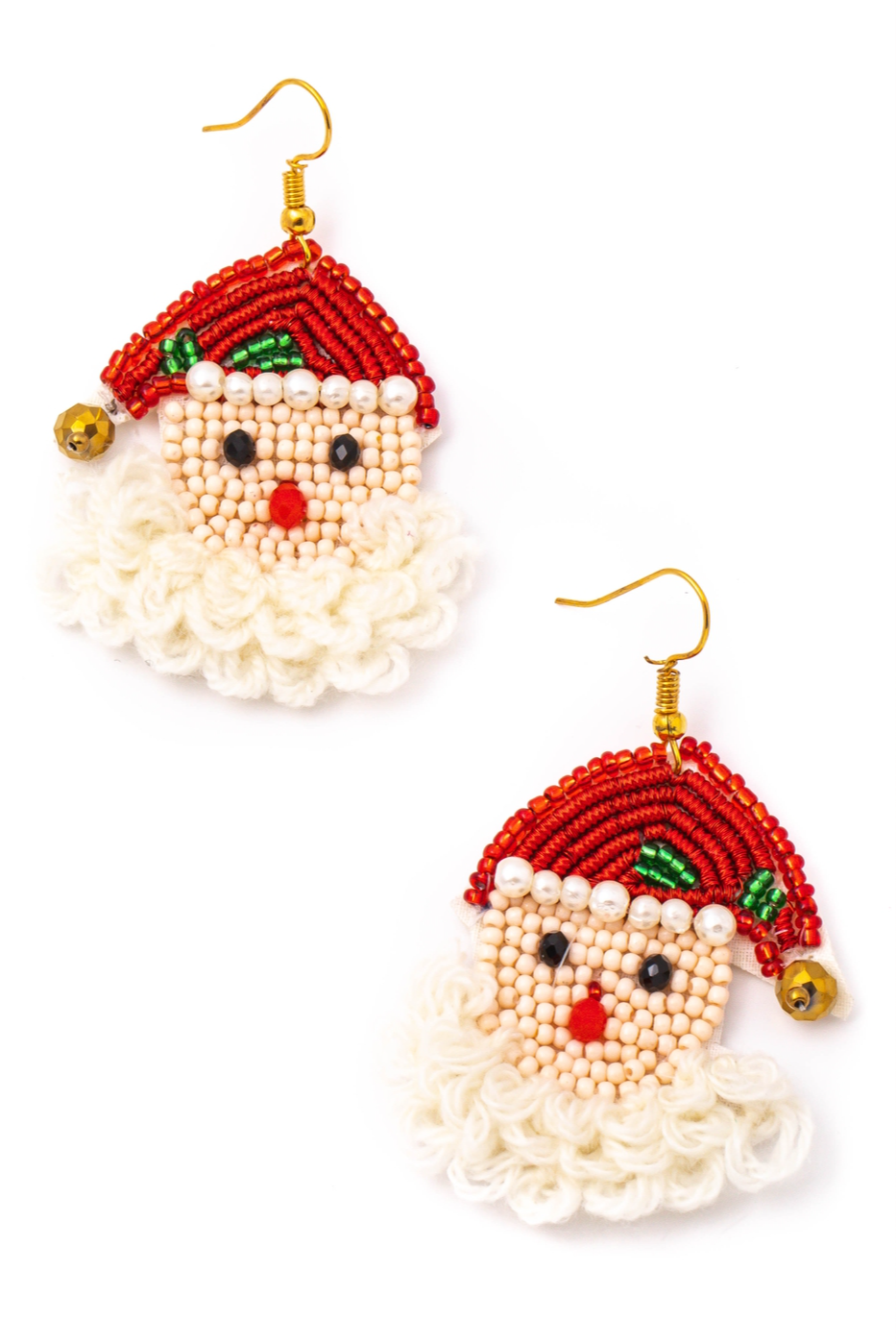 Christmas Beaded Earrings