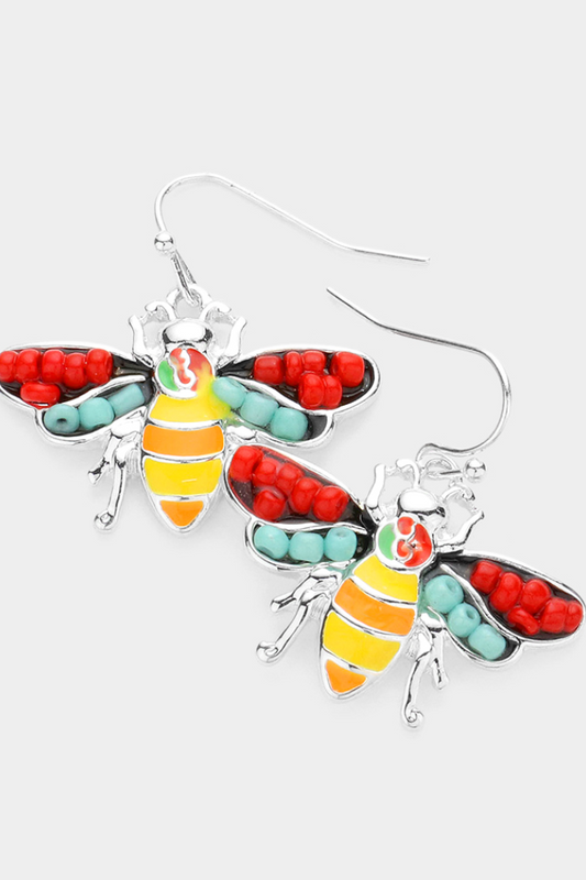 Bee Dangle Earrings