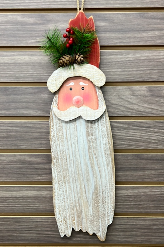 Wood Snowman/Santa Head Hanger