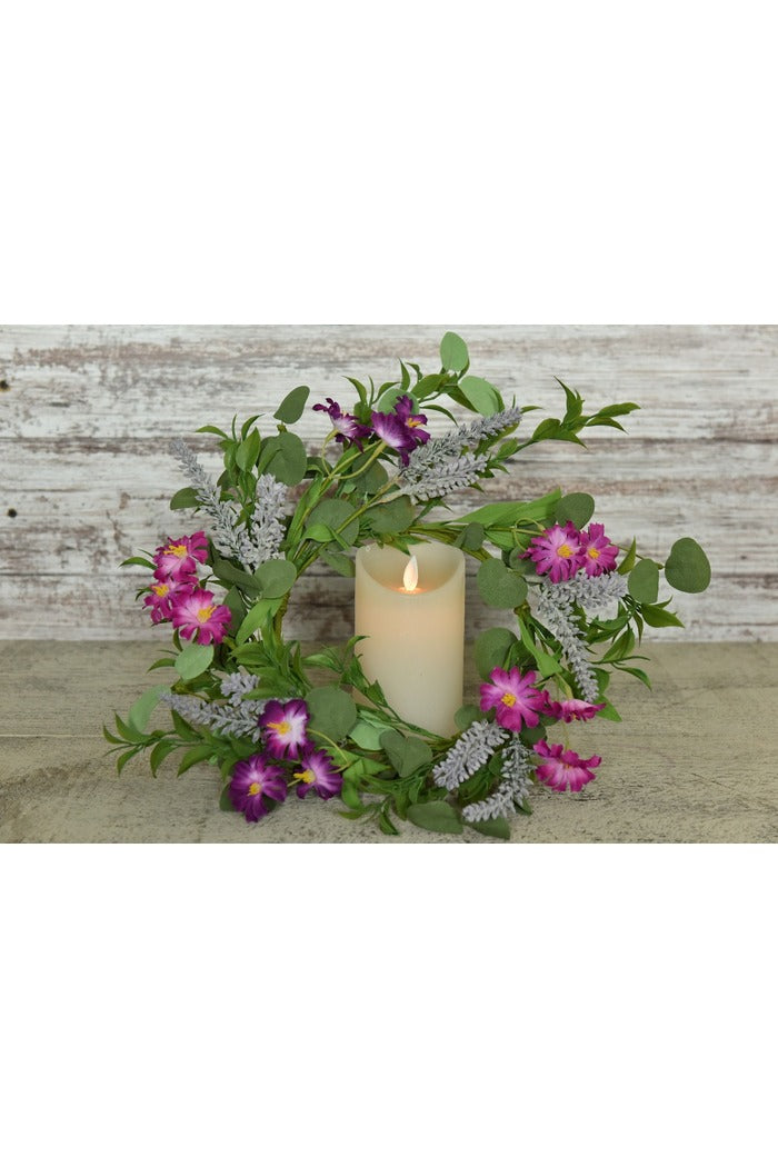 Blooming Aster Candle Ring