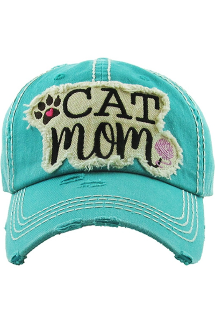 Cat Mom Baseball Cap
